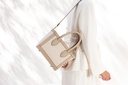MINI SIENNA PIEL/TEXTIL BEIGE