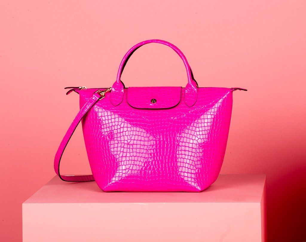 BOLSO MILÁN  CROCO CHAROL FIUSHA