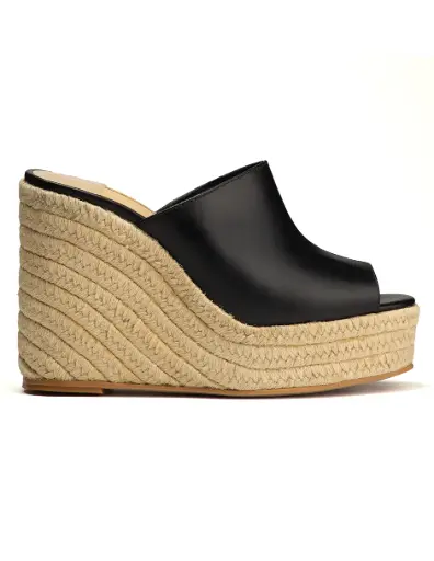 REGINA 1434 PIEL LISA NEGRA 